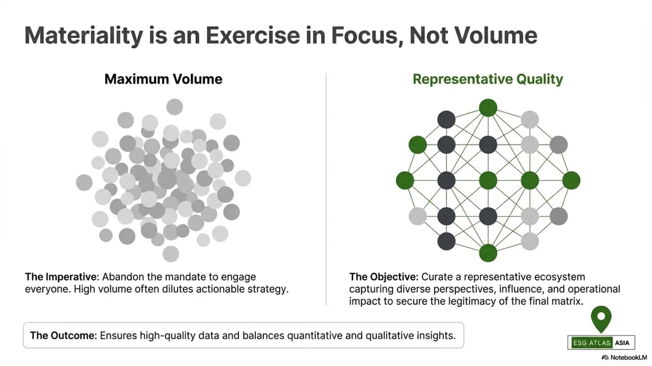 How to Select Stakeholders and Choose Engagement Methods for ESG Materiality Assessments