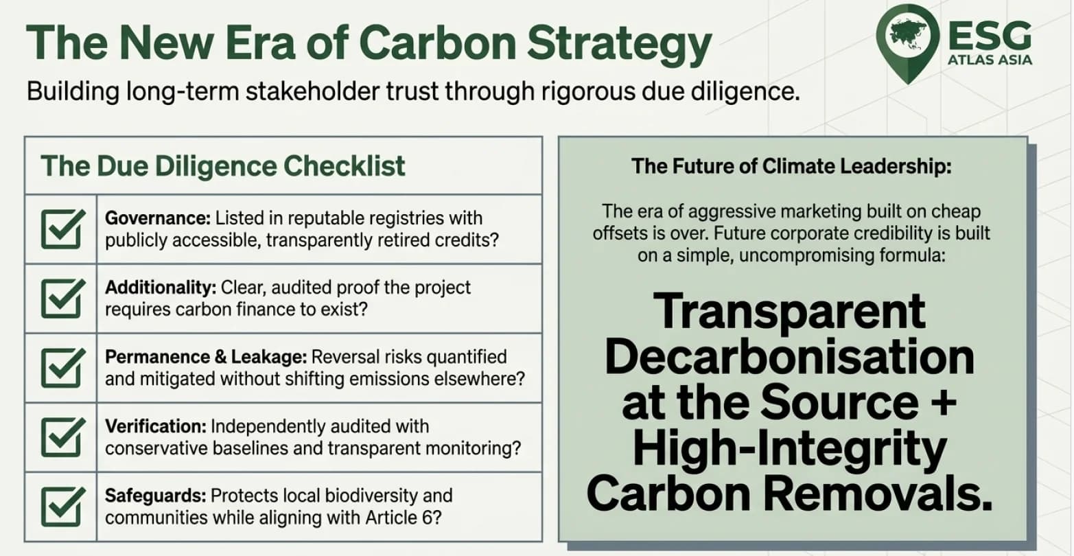 How to Choose Credible Carbon Offsets: A Practical ESG Checklist for Companies