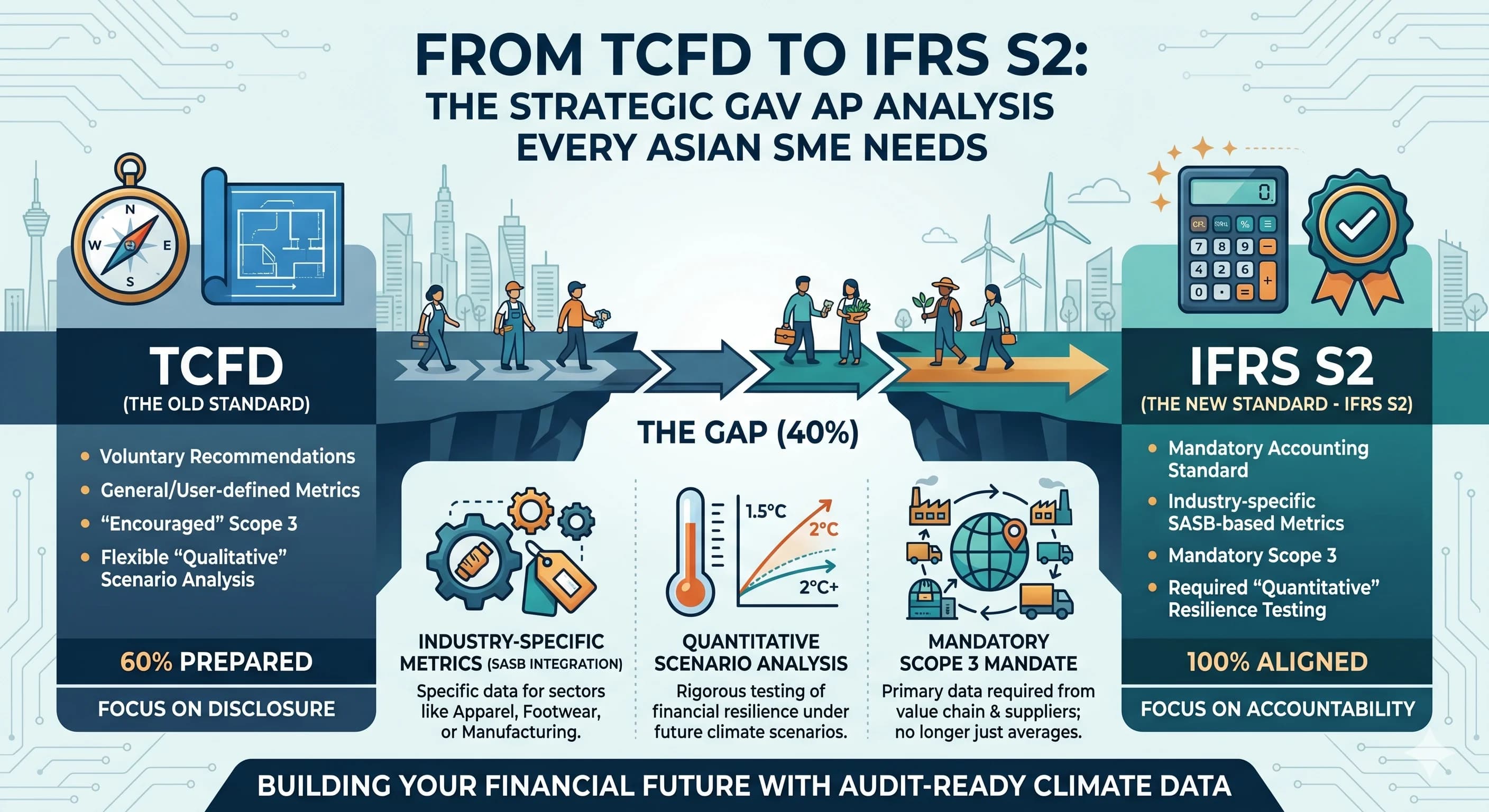 From TCFD to ISSB S2: The Strategic Gap Analysis Every Asian SME Needs