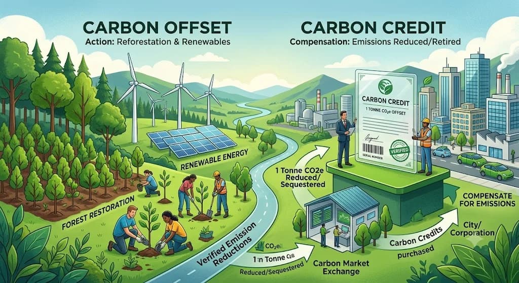 Carbon: Offset or Credit?